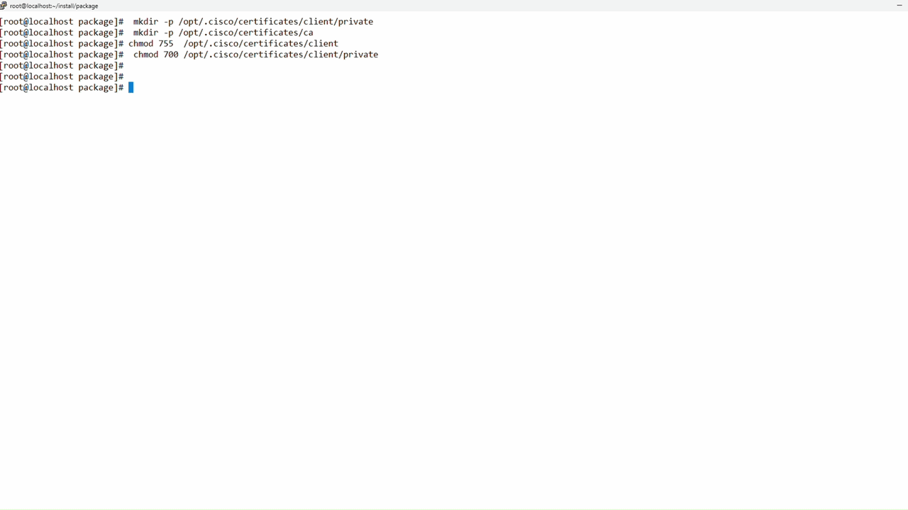 View Certificates Screenshot